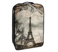 Bolsas de Zapatos para Viajes,Bolsas de Zapatos de Viaje para Embalaje,Bolsa de Viaje de Zapatos,Torre Eiffel parís Vendimia