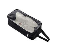Bolsas de Zapatos Transparentes - de Viaje Resistente al Agua para Zapatos, a Prueba de Polvo para Organizador de Embalaje con Cremallera para Hombres y Mujeres, Negro, Consulte la
