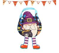 Bolsas del Tratado de Halloween - bolso reutilizable, duradera para dulces | Cesta ecológica de calabaza, caja de regalo no tejida para niños, eventos escolares o fiestas aterradoras