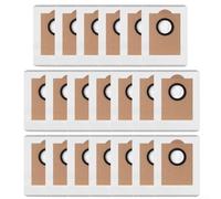 Bolsas desechables de 3,5 L para robot aspirador Lefant M3/M3 Max, filtro de fibra no tejida y fundida, resistente al desgarro, paquete de 4/10/20 (paquete de 20)