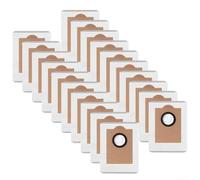 Bolsas desechables para aspiradora compatibles con Lefant para aspiradora robot M3 Max, bolsas resistentes a desgarros con filtro ultrafino que captura partículas de polvo finas (paquete de 20)