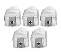 Bolsas desechables para aspiradora ECOVACS para deebot T50 para PRO Robot - Paquete de 5 bolsas de recogida de polvo de sellado fuerte para limpieza del hogar