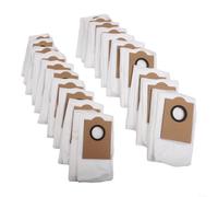 Bolsas desechables para aspiradora Lefant M-3 Max, 3.5 L de gran capacidad con filtración fina, paquete de 4 bolsas de repuesto para polvo (paquete de 20)