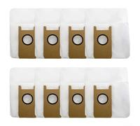 Bolsas desechables para aspiradora robot 4/10, 3.5L de gran capacidad con filtro fundido para estación de vacío automática ABIR K30 K20, accesorios de repuesto higiénicos a prueba de fugas para el