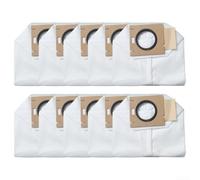 Bolsas desechables para aspiradora robot UWANT V500, bolsas de filtro de microfibra para vaciado automático, 3,5 litros de alta capacidad, paquete de 10 unidades de repuesto (paquete de 10)