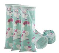 Bolsas Desechables para Vómito,Onlvmyur 10 Piezas Bolsas de Vomito Coche Portátiles Bolsa Mareo Coche Bolsas Emesis para Niños Adultos Viajes y Malestar (pony)