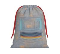 Bolsas elegantes de regalo con código de programación, para fiestas, bodas, caramelos, almacenamiento reutilizable