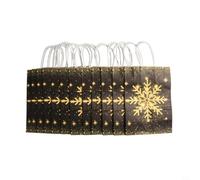 Bolsas elegantes para vacaciones, 12 unidades, diseño de mango trenzado