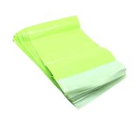 Bolsas Envio Bolsa de plástico verde for mensajería, bolsa de embalaje exprés, gruesa, impermeable, for envíos postales, autosellada, lotes.(Green,10 PCS-17X30cm)