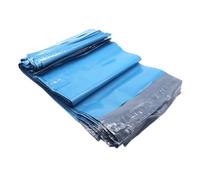Bolsas Envio Bolsa de plástico verde for mensajería, bolsa de embalaje exprés, gruesa, impermeable, for envíos postales, autosellada, lotes.(Blue,50 PCS-17X30cm)