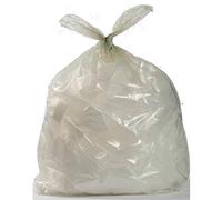 Bolsas extragrandes transparentes súper resistentes para inmersión, 120 x 140 cm, bolsa para limpieza urbana de polietileno para desbrozadora y recogida de residuos de plástico (15 unidades)