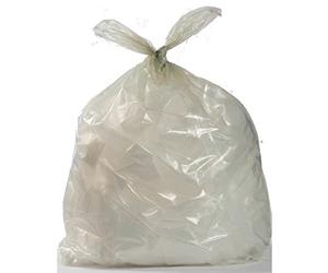 Bolsas extragrandes transparentes súper resistentes para inmersión, 120 x 140 cm, bolsa para limpieza urbana de polietileno para desbrozadora y recogida de residuos de plástico (15 unidades)