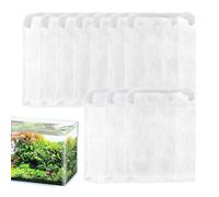 Bolsas Filtrantes para Acuario 10 Piezas Lavables y Reutilizables