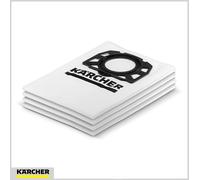 Bolsas Filtro De Vellón, 4 Piezas, Para WD4, WD5, WD6 Repuesto Original