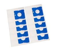 Bolsas for aspiradora Koenic KVC 3221 A 700 7321 7324, paquete de 10, compatibles con Severin BC 7040 7042 7044 7046 7048 7052 7964, Hoogo B3+, Quigg VC23-G, Raven EO001, Leho K-145 Robot aspirador