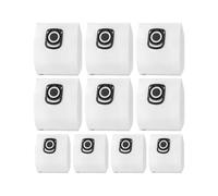 Bolsas For Aspiradoras Rowenta, Tefal, Moulinex, Silence Force, Green Force Power XXL, X-Term Power, ZR200520, ZR200720 Y ZR200920.(10pcs Black)