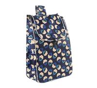 Bolsas for carrito, bolsa de almacenamiento impermeable de tela Oxford, bolsa de repuesto for carrito de compras de 45 l con bolsillos laterales, bolsa for carrito de gran capacidad, bolsa for carrito