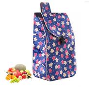 Bolsas for carrito, bolsa de repuesto for carrito de compras de 38 l con cierre a presión, bolsa de almacenamiento impermeable de tela Oxford for el hogar, accesorios for carrito, 35 x 20 x 55 cm (lar