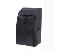 Bolsas for carrito, bolsa de repuesto for carrito de compras plegable, bolsas portátiles for carrito de compras de tela Oxford, bolsas portátiles, bolsa for carrito de compras,(Black gray stripe)
