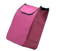 Bolsas for carrito, bolsas portátiles for carrito de compras, bolsa de repuesto for carrito de compras de 40 l con bolsillos laterales, bolsa de almacenamiento impermeable de tela Oxford, bolsa de rep