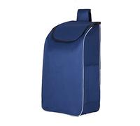 Bolsas for carrito de compras, bolsa de almacenamiento for carrito de compras de 44 l, reutilizable, de tela Oxford, impermeable, bolsa de repuesto plegable, resistente y for cambiar el carrito.
