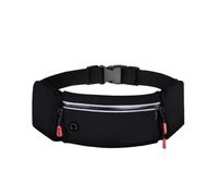 Bolsas for Correr Hombre y Mujer, Kit de Fitness Deportes al Aire Libre, maratón, Bolsa Multifuncional hervidor, teléfono para Viajes, Correr(Black)