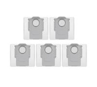 Bolsas for Polvo, compatibles con Roborock Qrevo Edge | Bolsa for polvo de repuesto for Robot aspirador EdgeC S5A 5AE Curv CurvC Curv S5X(5pc)