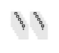 Bolsas for Polvo De Microfibra for Aspiradora 2.889-154.0 Tact L, Compatibles Con Karcher NT 30/1 Tact Te L NT 30/1 Tact Te M NT 30/1. Reemplazar(10PCS)