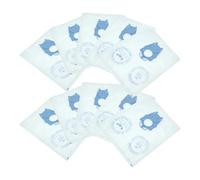 Bolsas for Polvo Tipo P, Compatibles Con La Serie Bosch BSG8, Compatibles Con La Serie Siemens VS08, Reemplazo De Aspiradora MegaAir SuperTEX BBZ123FP(10pcs)
