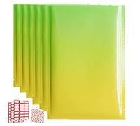 Bolsas for Sellado al vacío de Alimentos, 100 Unidades, Bolsas metálicas Mylar con Parte Superior Abierta y sellables, Planas térmico, for coleccionables Larga duración(Green,8 * 12CM)