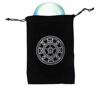 Bolsas Funda para Tarot | Misteriosa Funda para Cartas de Tarot de Magia Negra, Bolsas de Cartas de Tarot duraderas para Cartas de Juego de Mesa para adivinación de Brujas, Bolsa reg, Tipo B.,