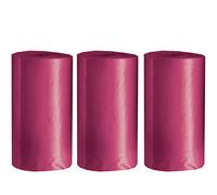 Bolsas higiénicas para perros en color rosa, paquete de 3 uds