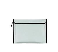 Bolsas IgníFugas Para Documentos 2 bolsas ignífugas for documentos de oficina, tamaño A4 y A5, con cremallera, impermeables Para El Almacenamiento De Documentos(Color1)