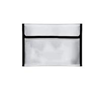 Bolsas IgníFugas Para Documentos Bolsa de documentos impermeable e ignífuga con cierre cremallera, 2 unidades, for guardar dinero en efectivo, portátil Para El Almacenamiento De Documentos(Color2,M)