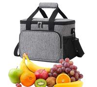 Bolsas isotérmicas,Bolsa de asas isotérmica para almacenamiento de alimentos | Bolsos de comida impermeables portátiles de gran capacidad, bolsa térmica para el almuerzo, para la escuela,