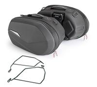 Bolsas Laterales 25L ST609+ y Telai TE5118 para BMW F 800 R 2009-2011 Negro