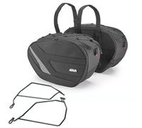 Bolsas Laterales 35L EASY10 + Soportes Givi Para SUZUKI GSX-8S 800 2023-2025