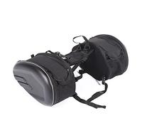 Bolsas Laterales Impermeables para Motocicleta Alforjas Bolsas para Casco Expandibles 36L 58L para Bicicletas Deportivas con Correas y de Montaje Seguro