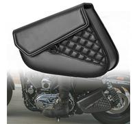Bolsas Laterales para Motocicleta, Bolsa Basculante para Harley Sportster Iron 883 1200 Street 750, Impermeables, De PU