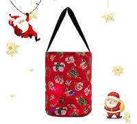 - Bolsas luminosas para dulces o golosinas, bolsa de Halloween luminosa, bolsas de Navidad reutilizables con luz LED para fiesta de Navidad, cubo de golosinas multiusos reutilizable, bolsas