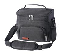 Bolsas más frescas aisladas, lonchera para hombres - Bolsa térmica de gran capacidad - Organizador de bolsas de mano, contenedores de almuerzo para adultos, lonchera reutilizable, diseño a prueba de f
