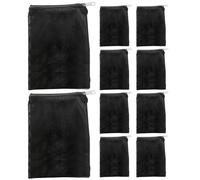 Bolsas Medias para Acuario,Pack de Material de Filtración para Peceras - Bolsas Filtro Antifugas con Malla Fina para Acuarios De Agua Salada y Mantenimiento Decoración Peceras