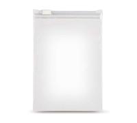 Bolsas muy grandes con cierre deslizante, 480 x 640 mm, 10 pezzi, grosor de 70 µm, bolsas grandes, transparentes, reutilizables, aptas para alimentos.