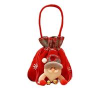 Bolsas Navideñas Con Cordón - Bolsitas De Golosinas Y Snacks Navideños,Sacos De Embalaje Para Fiestas,Detalles Para Rellenar Calcetines Navideños