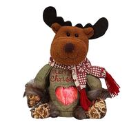 Bolsas navideñas: recipiente decorativo de bocadillos de tela para el evento del festival, peso ligero con múltiples propósitos, trate la bolsa de bolsas para la fiesta de comida para galletas con dul