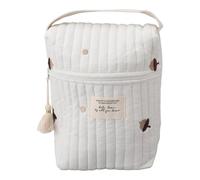 Bolsas organizadas para pañales, Bolsa de pañales acolchada | Bolsa de pañales acolchada multifuncional - Bolsa de chupete portátil con asa, funda para toallitas para juegos, Piña,