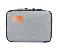 Bolsas organizadoras de Cables, Bolsa organizadora de Accesorios electrónicos de Viaje for Cables, Disco Flash, Cargador, Banco de energía, Tarjeta de Memoria. Organizador Cables Viaje(Gray)