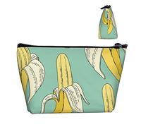 Bolsas organizadoras de Maquillaje pequeñas y duraderas, diseño de Dibujos Animados, plátano, Tela Oxford Impermeable, Bolsa portátil, Ligera para Mujeres, niñas, Escuela, Oficina, Transporte al Air