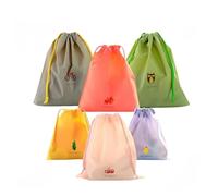 Bolsas Organizadoras Viaje, 6 Piezas Bolsas de Almacenamiento Impermeables Reutilizables, Organizador Maleta para zapatos ropa