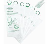Bolsas originales, filtro premium, para aspiradora Vorwerk Folletto VK140, VK150, 6 unidades, 41432